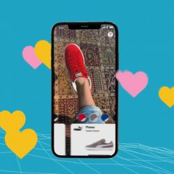 Wanna Kicks - AR App that brings to live a new UX